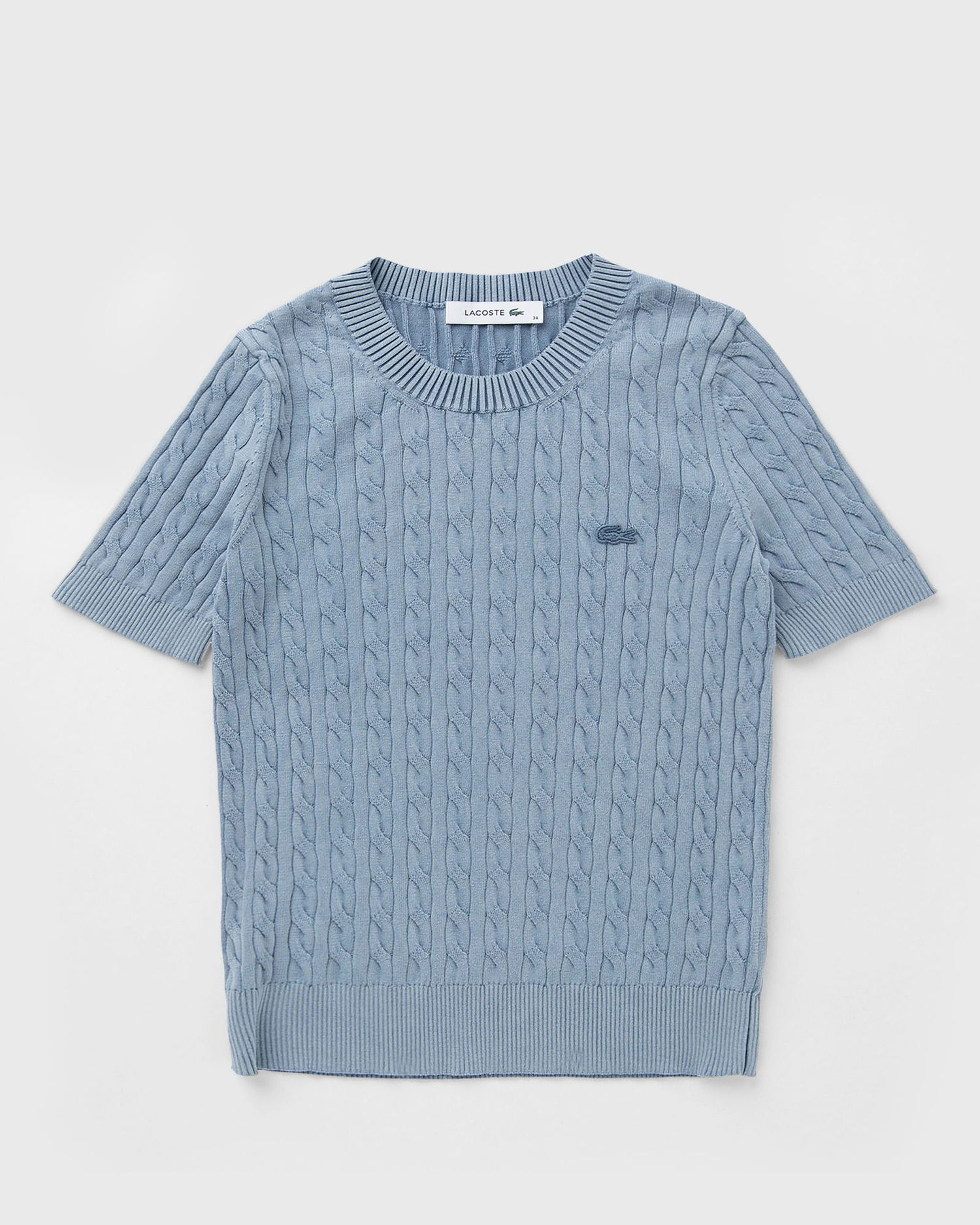 Sweater Lacoste Lacoste Cable Knit Sweater Blå | AF9277-HD9, 0