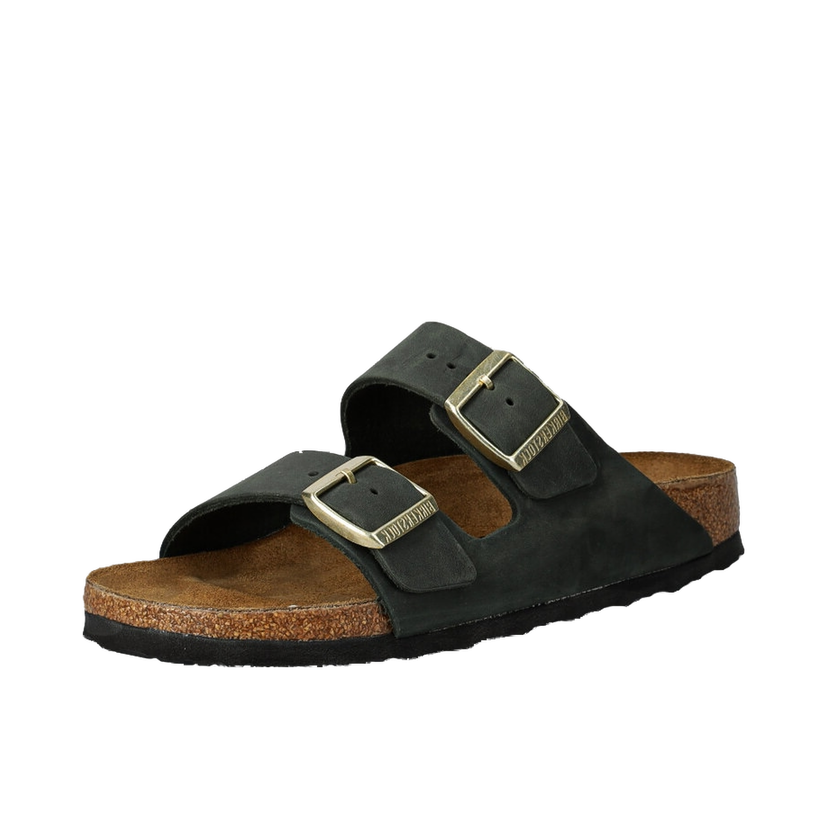 Sneakers og sko Birkenstock Birkenstock Arizona Nubuck Sandals Grøn | 1028030