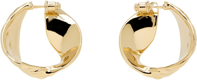 Øreringe FERRAGAMO Ferragamo Draped Earrings Gul | 783320