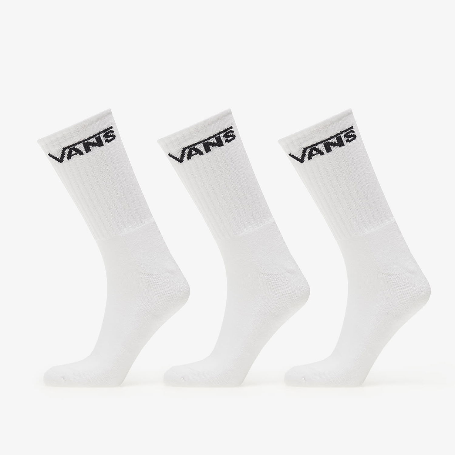Sokker Vans Classic Crew Rox 3-Pack Hvid | VN000F0XWHT1, 0