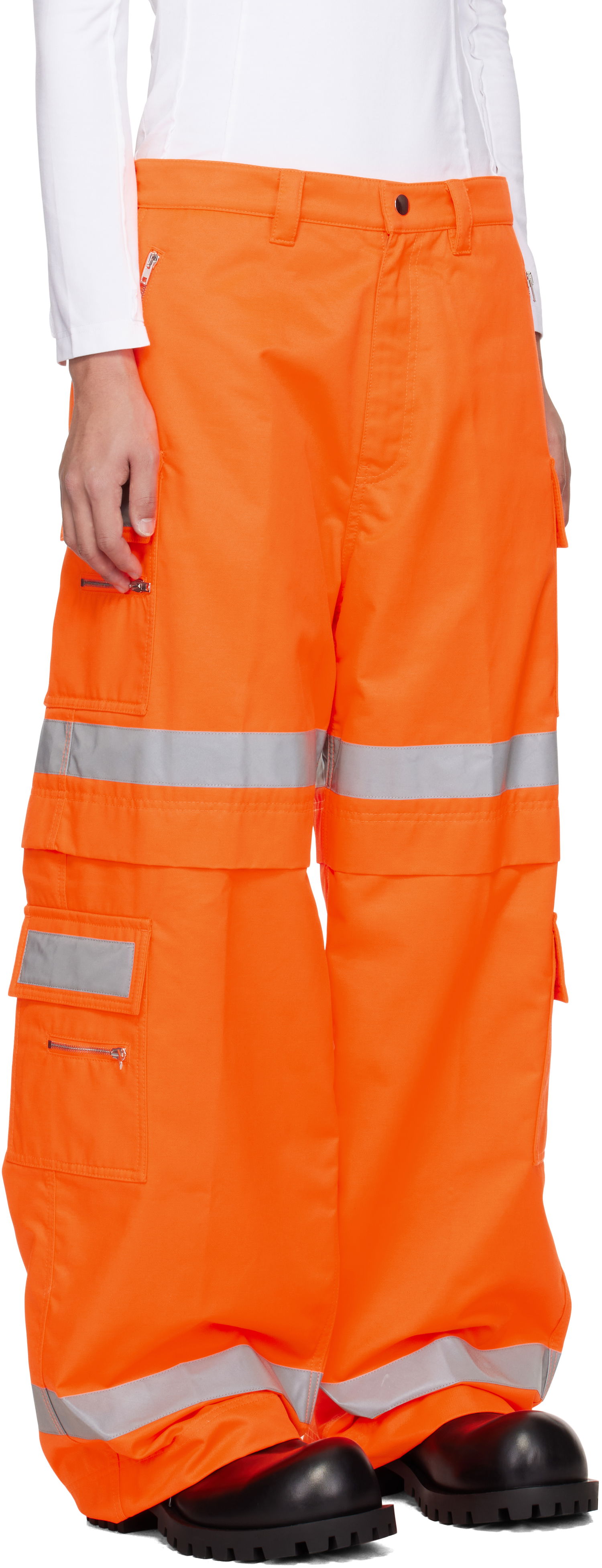 Cargo bukser VETEMENTS Vetements Workwear Cargo Pants Orange | UA66PA300O, 1