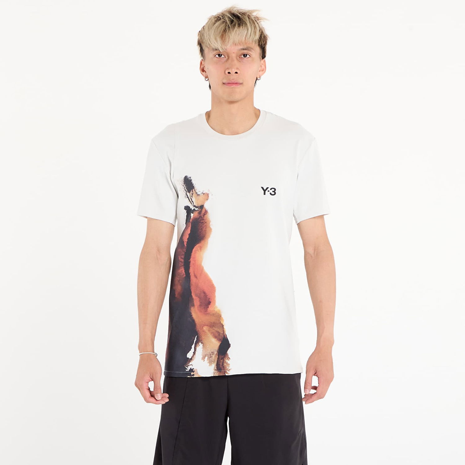 T-shirt Y-3 Y-3 Flft Graphic T-Shirt Hvid | JN2990, 0