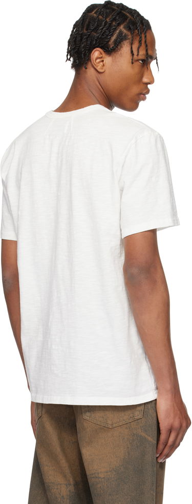 T-shirt Rhude Rhude Logo Slub T-Shirt Hvid | RHPS25TT24012, 2