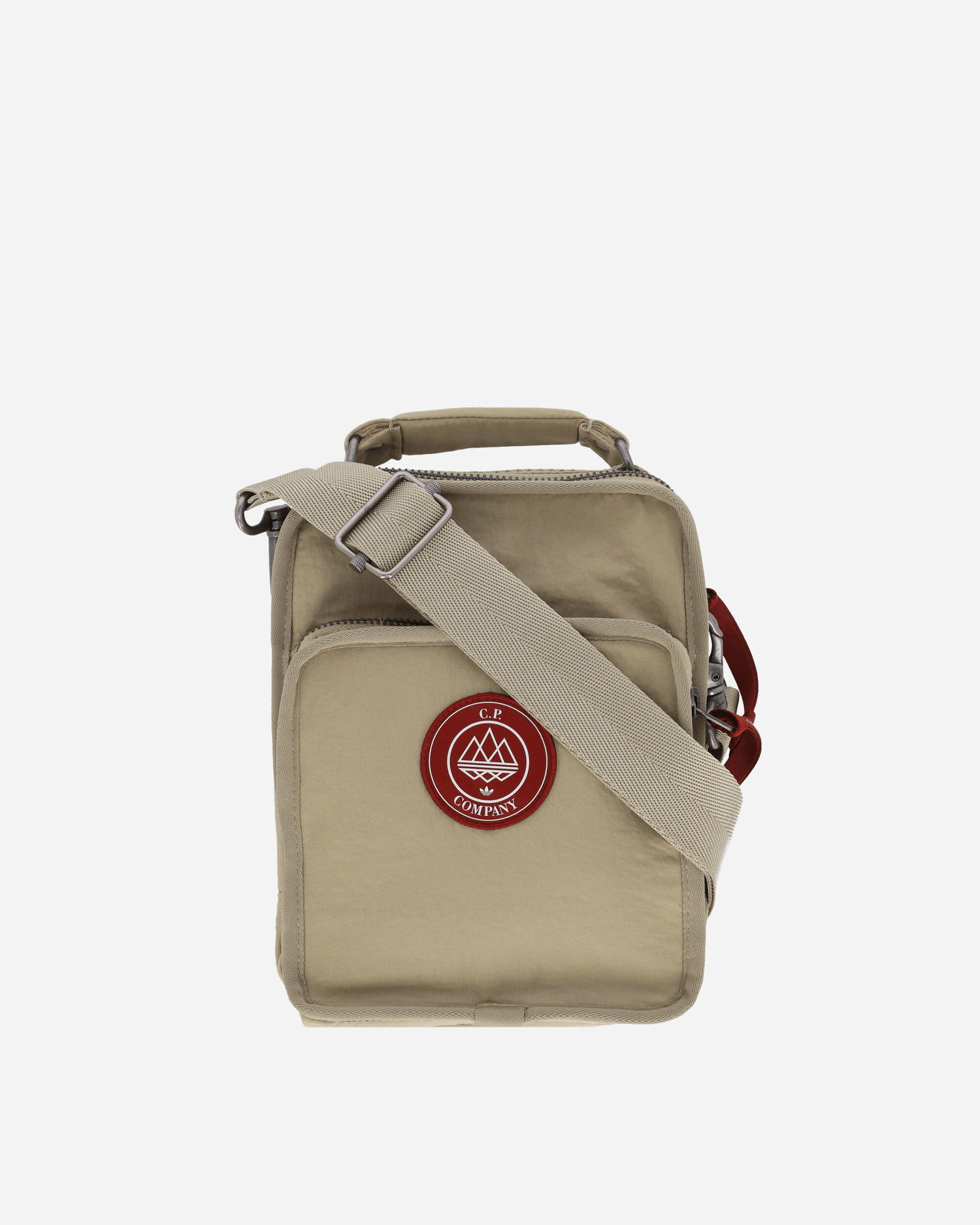 Skuldertaske adidas Originals C.P. COMPANY SPZL x Beige Fabric Small Crossbody Bag Beige | JF1059, 1
