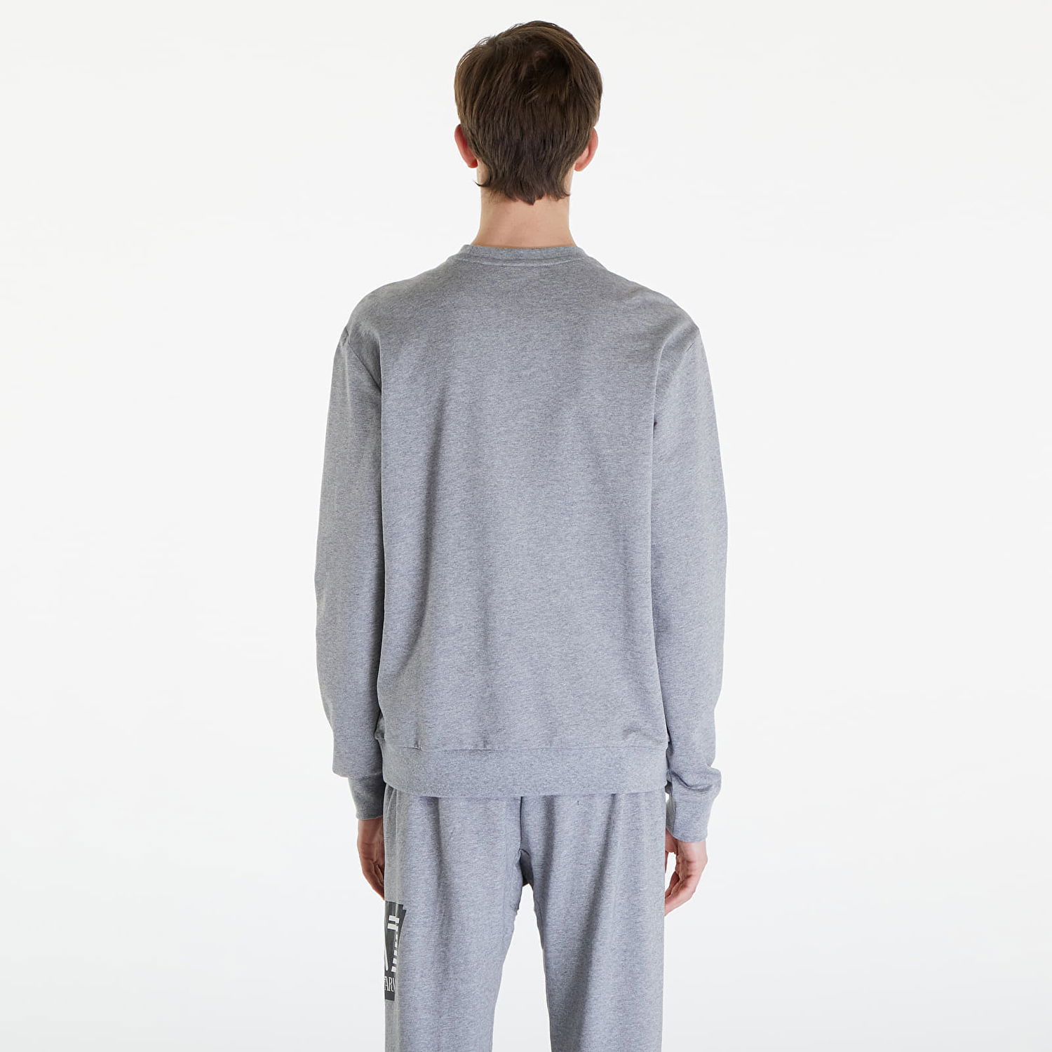Sweatshirt Emporio Armani EA7 Felpa Medium Grey Melange Grå | 3DPM60PJ05Z3905, 1