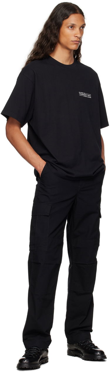Cargo bukser Carhartt WIP Regular Fit Cargo Pants Sort | I032467, 3