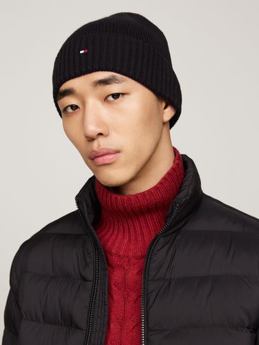 Beanie Tommy Hilfiger Beanie Sort | AM0AM12796BDS, 2