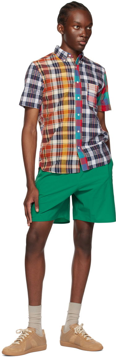 Shorts BEAMS BEAMS PLUS Drawstring Shorts Grøn | 38250019791, 3