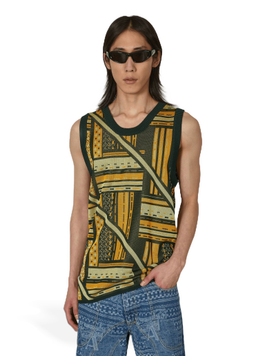 Sweater Ahluwalia Kalonji Knit Vest Flerfarvet | M-AHLU-KN007-SS23-YA03  GR