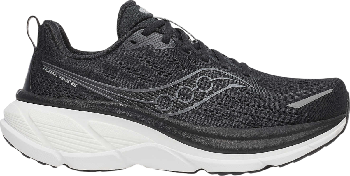 Sneakers og sko Saucony Hurricane 25 Wide Sort | s21027-200, 0