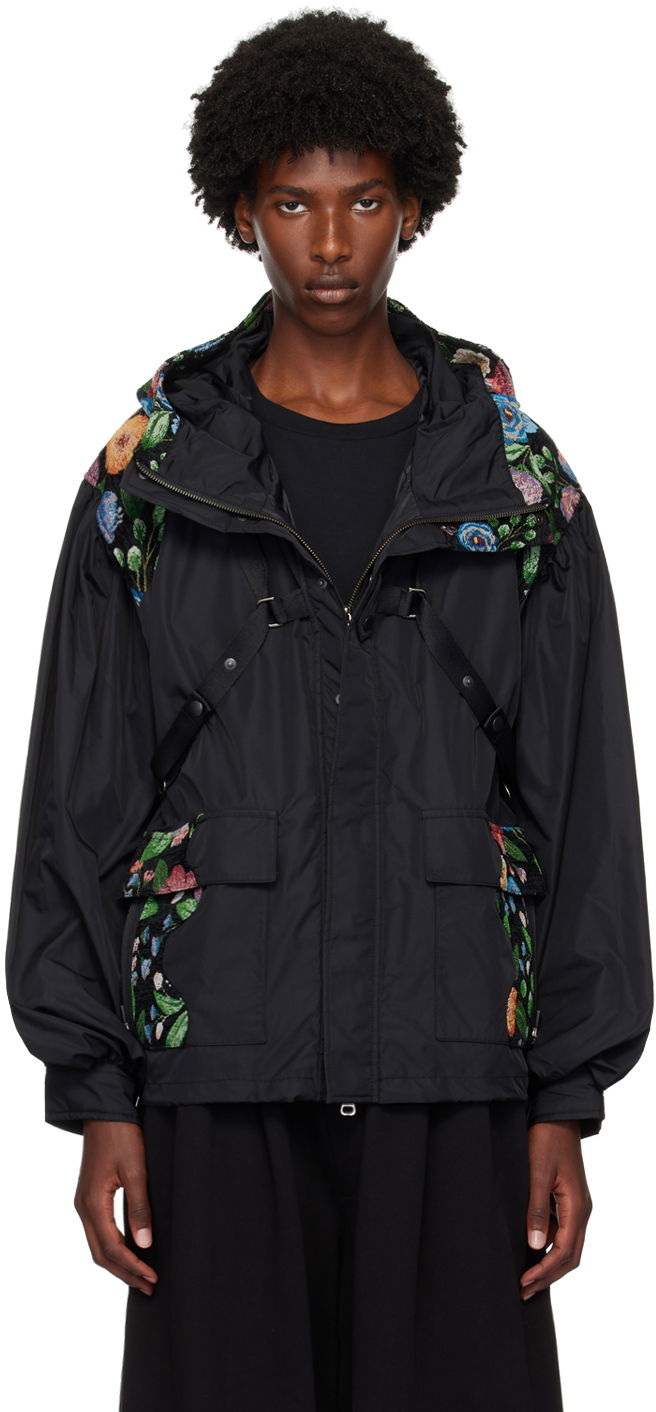 Jakke Andersson Bell Black Harness Jacket Sort | awa624u
