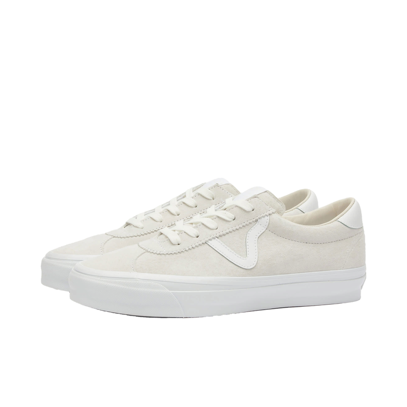 Sneakers og sko Vans Men's Sport 73 Sneakers in Lx Pig Suede White/White, Size UK 10 | END. Clothing Hvid | VN000CR1WWW