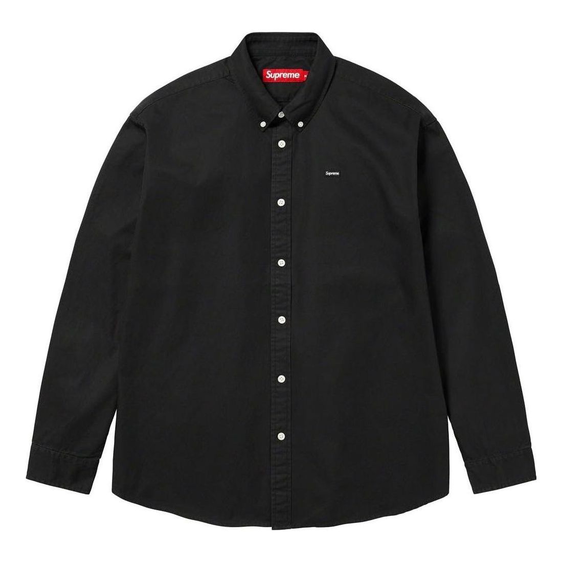 Skjorte Supreme Small Box Button-Down Shirt Sort | SUP-FW23-076, 0