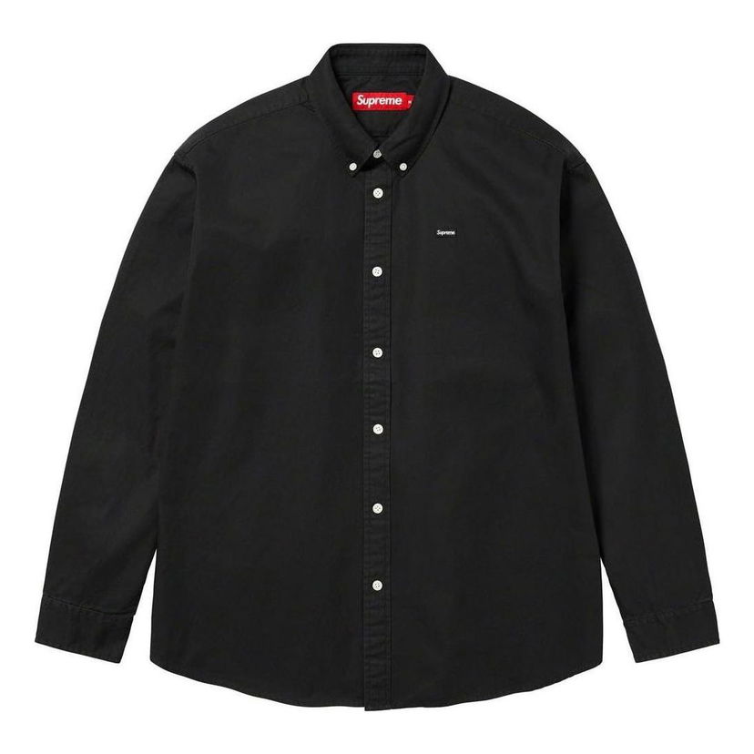 Skjorte Supreme Small Box Button-Down Shirt Sort | SUP-FW23-076