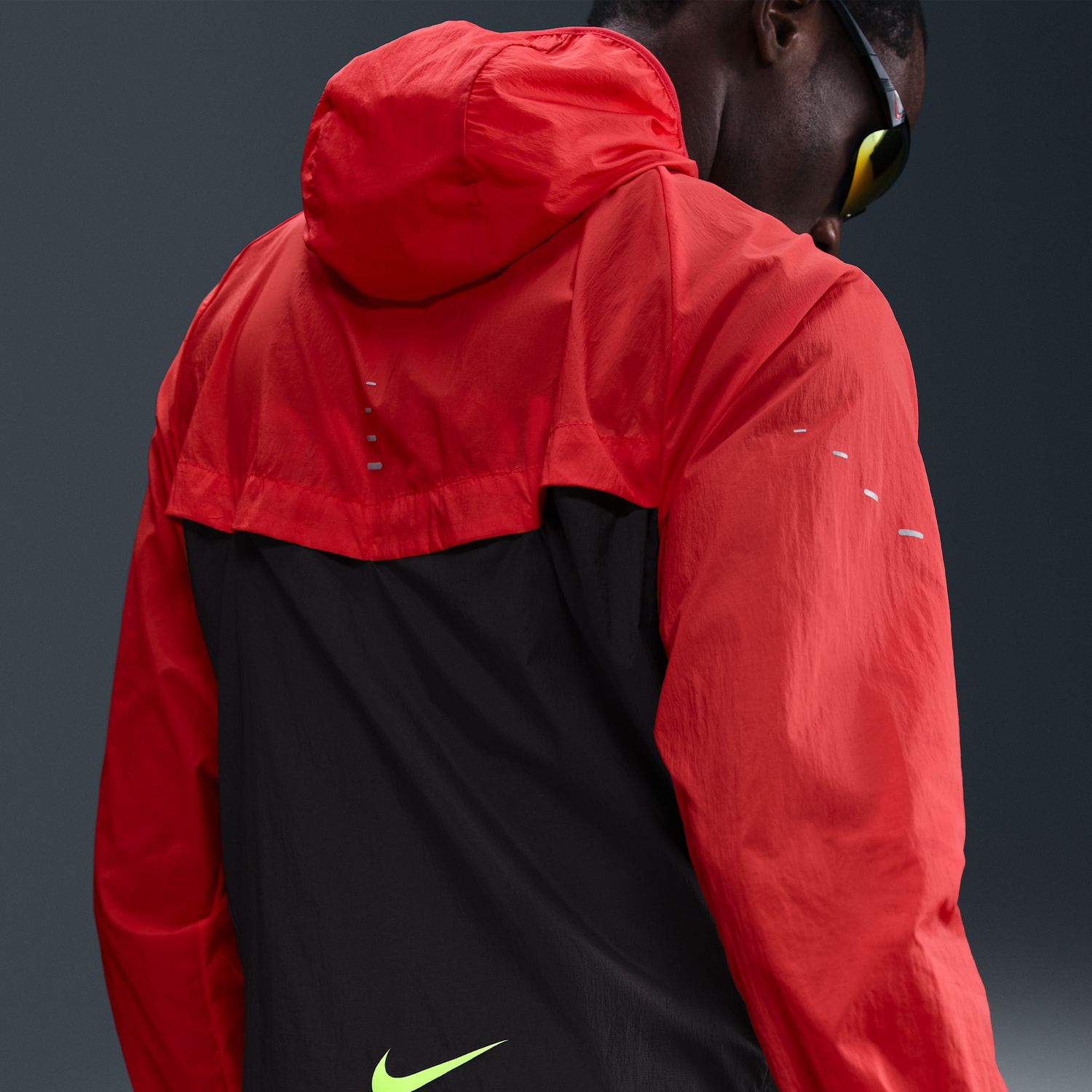 Vindjakke Nike Stride Repel Running Jacket Rød | IF0428-696, 1