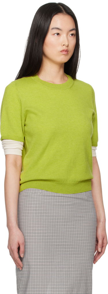 Sweater &Daughter &Daughter Emer Cashmere T-shirt Sort | CH04633, 4