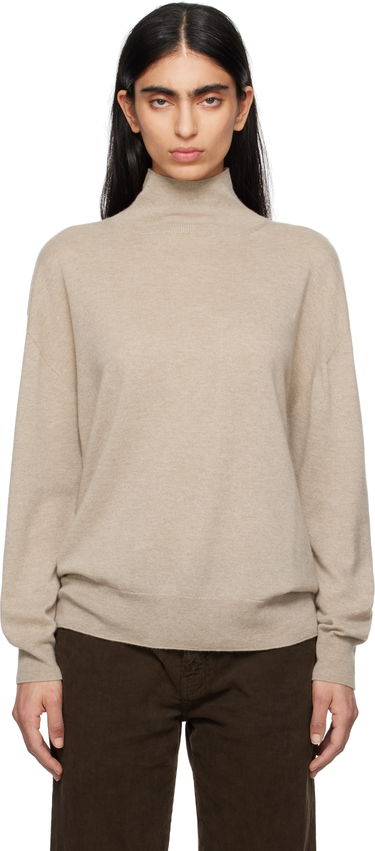 Sweater The Row The Row Jabari Turtleneck Sweater Beige | 8664-Y751, 0