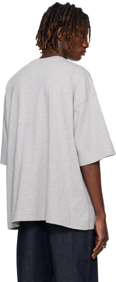T-shirt Dries Van Noten Dries Van Noten Oversized T-Shirt Grå | 251-021113-1603, 2