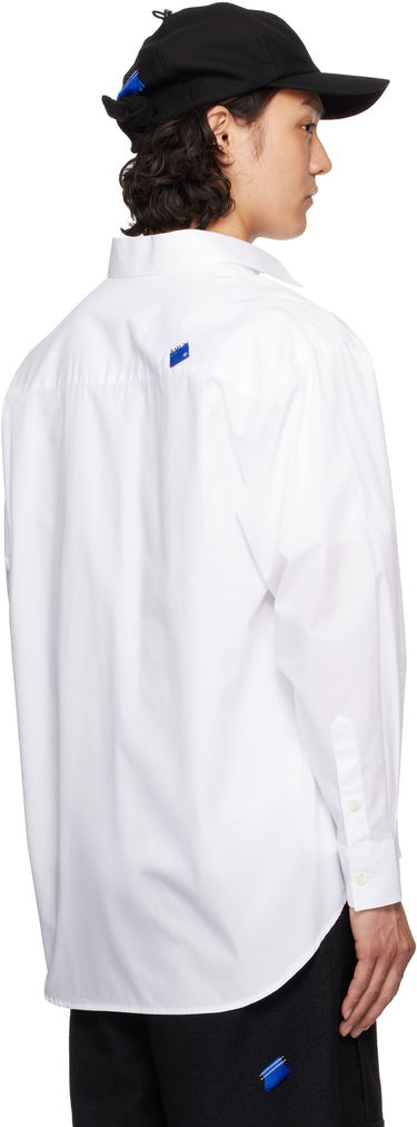 Skjorte ADER ERROR ADER error Sig TRS Tag 01 Button-Down Shirt Hvid | BO42FYSH0101WH, 2