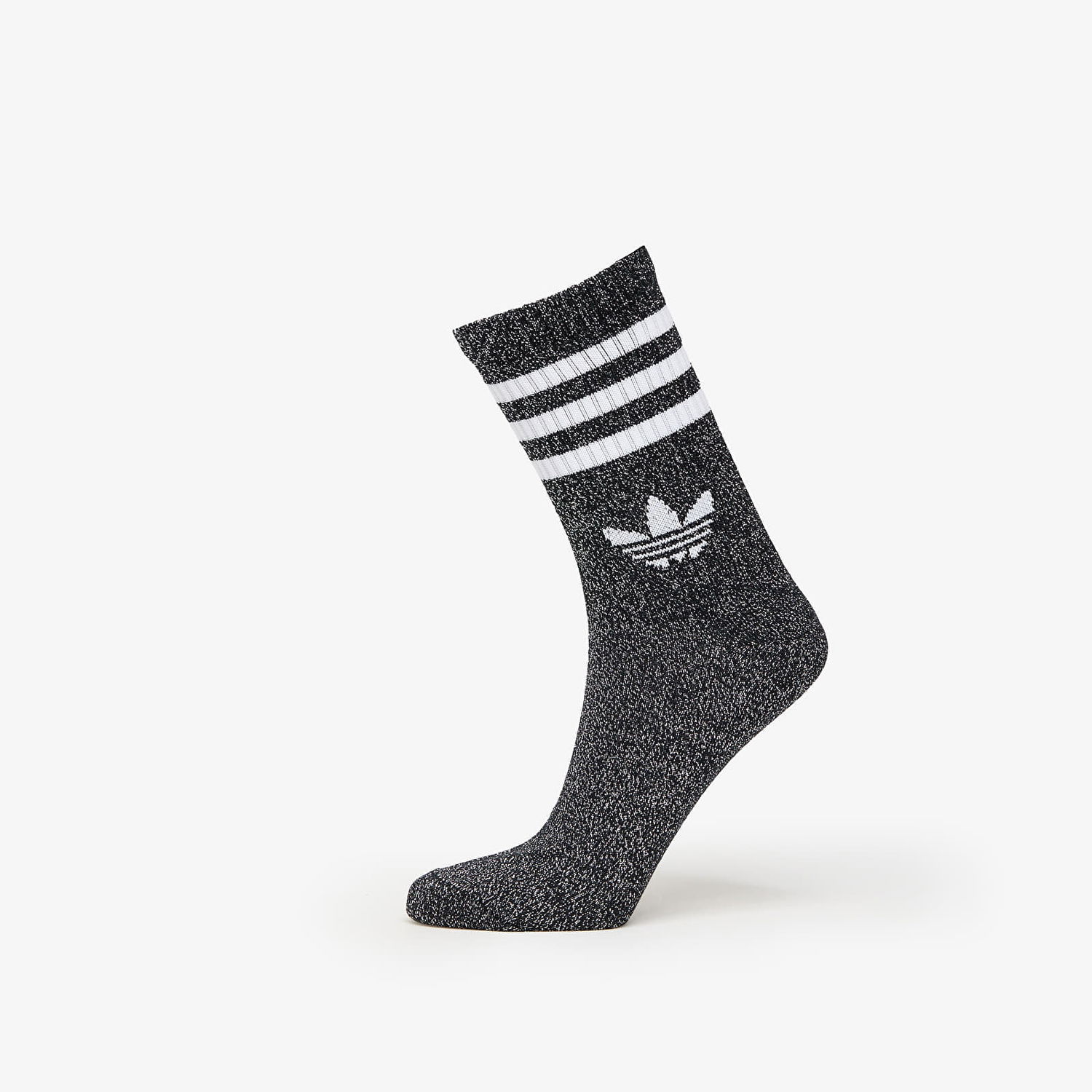 Sokker adidas Originals adidas 3-Stripes Glitter Crew Socks 2-Pack Sort | JV6049, 1