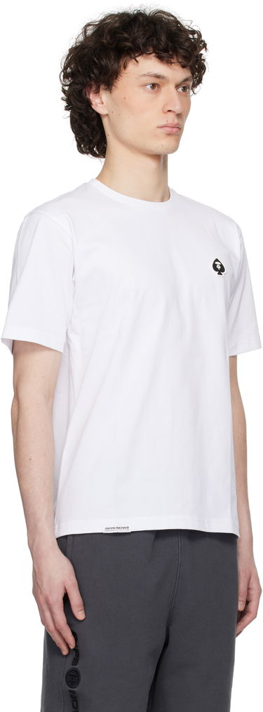T-shirt AAPE by A Bathing Ape AAPE by A Bathing Ape 'AAPE Now' Spades Graphic T-Shirt Hvid | AAPTEM1599XXNWHX, 1