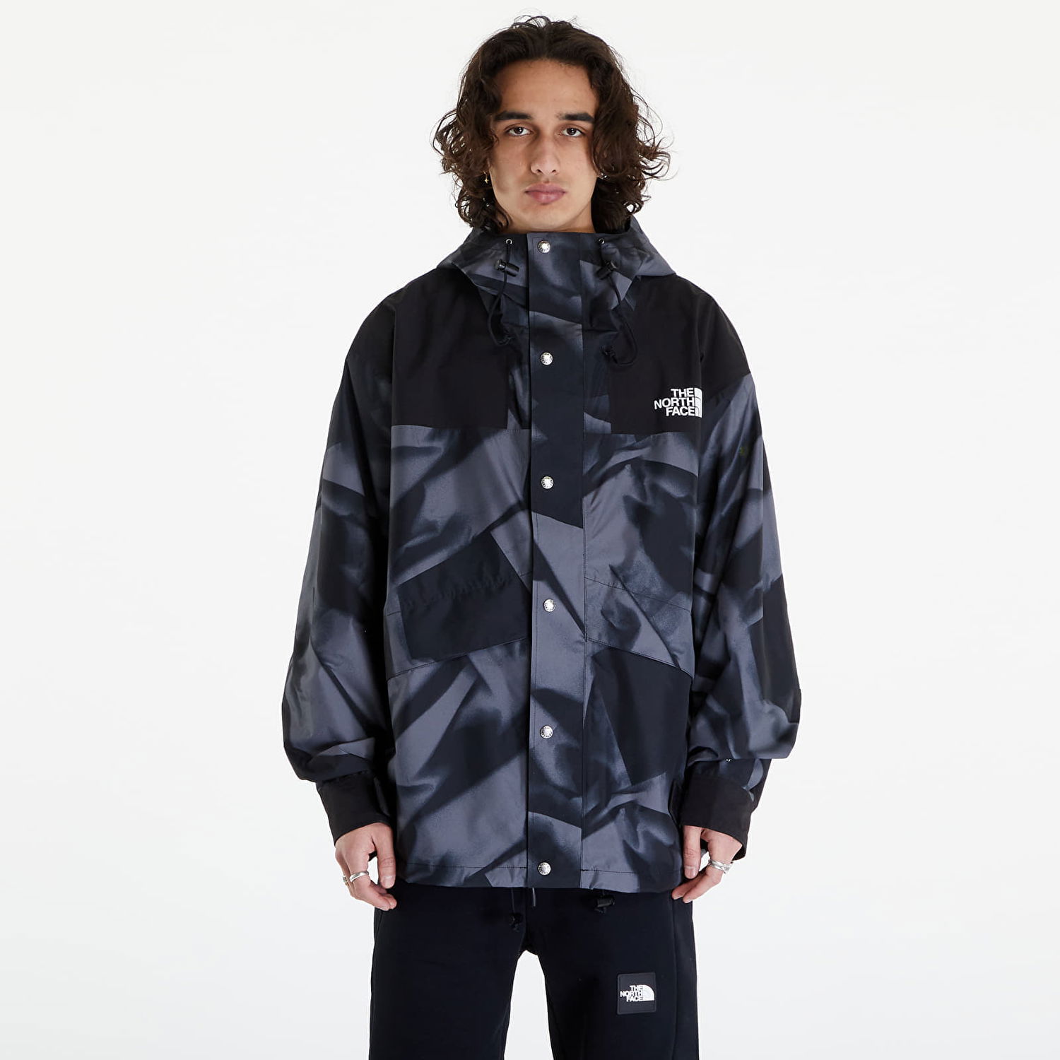Jakke The North Face 86 Retro Mountain Jacket Smoked Smoked Pearl Sort | NF0A7UR9SIF1, 0