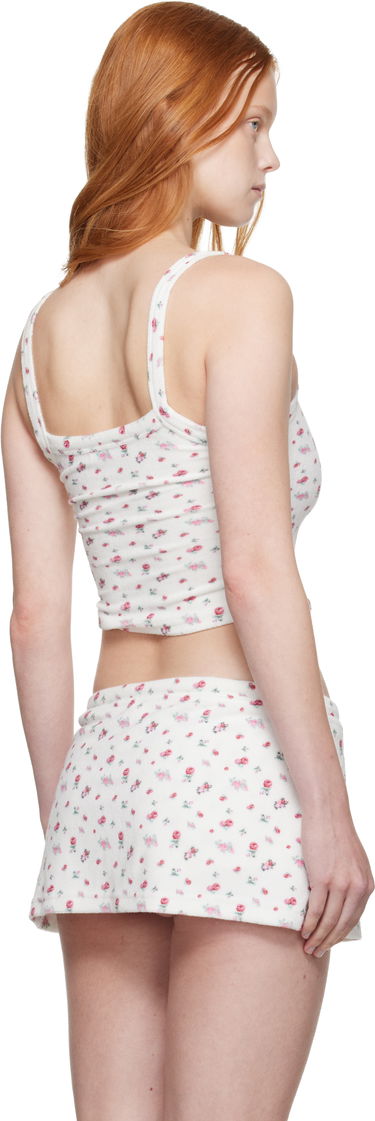 Tanktop GUIZIO Guizio Dani Terry Tank Top Hvid | P25106K098, 2