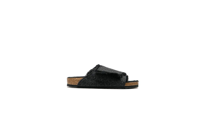 Sneakers og sko Birkenstock Solana Shearling Regular Fit Grå | 1030823