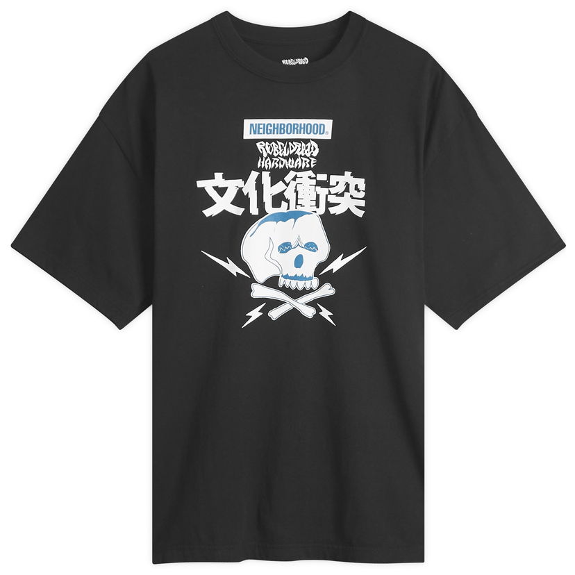 T-shirt Neighborhood Rebel Dread Hardware Graphic T-Shirt, Size Large Sort | 242PCDRN-ST03S-BLK