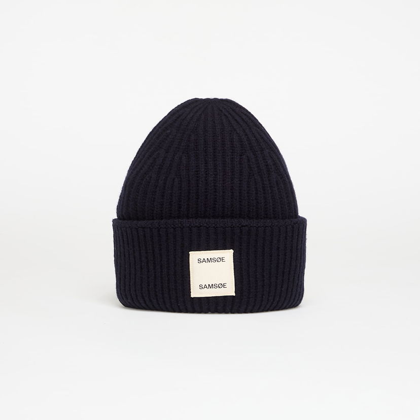 Beanie Samsoe Samsoe Samsøe Samsøe Salute Beanie Mørkeblå | F24300118_194011TCX