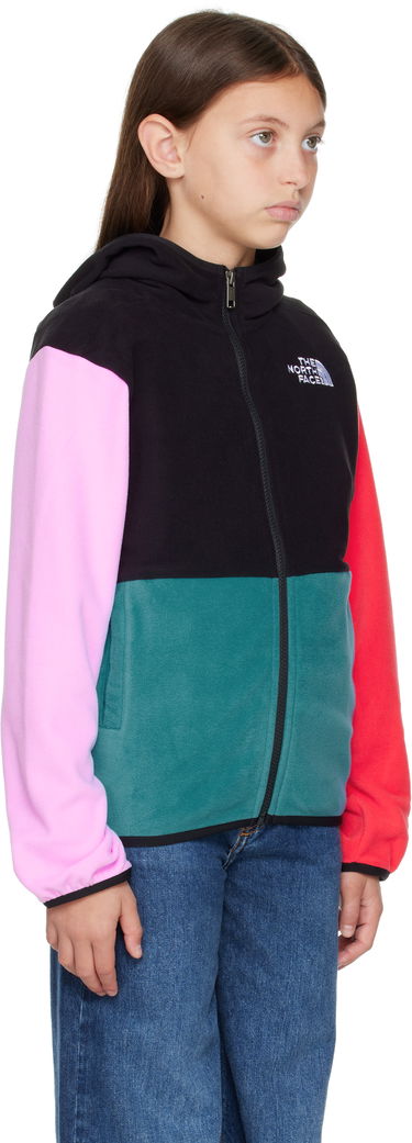 Jakke The North Face Kids' Glacier Full-Zip Hooded Fleece Jacket Flerfarvet | NF0A8AZK, 1