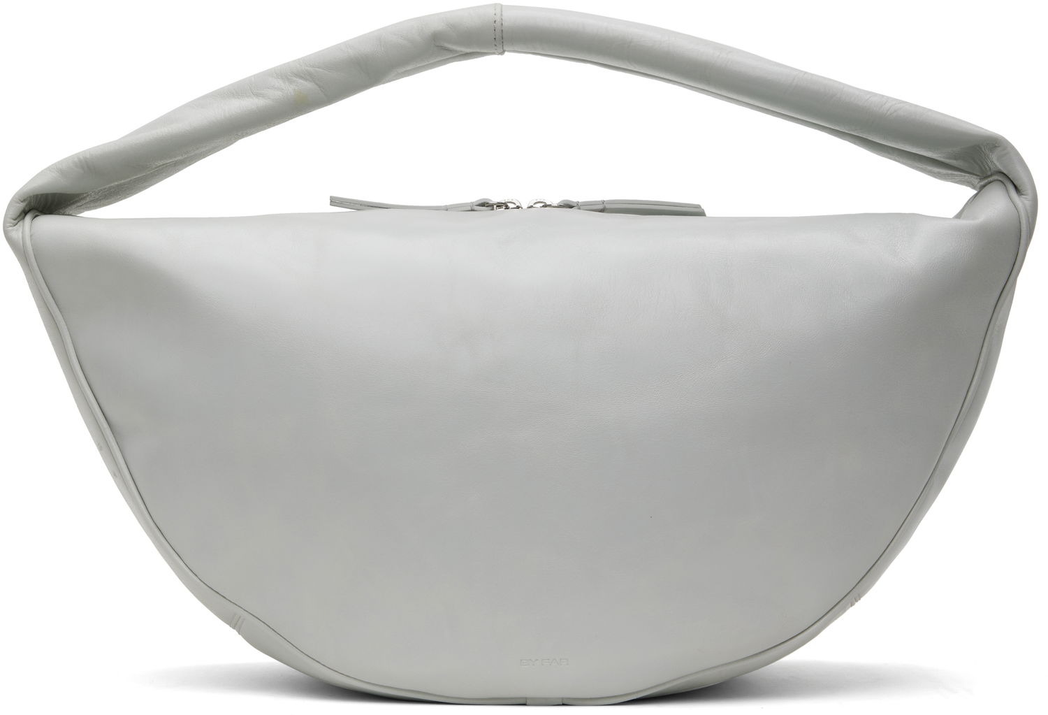 Håndtaske BY FAR BY FAR Maxi Cush Shoulder Bag Grå | MWBSB022CL034WH025PL, 0