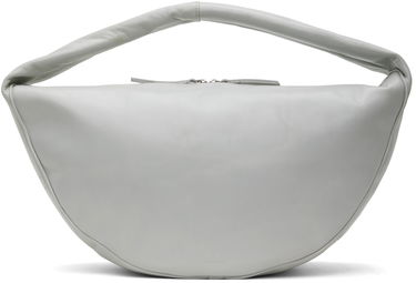 Håndtaske BY FAR BY FAR Maxi Cush Shoulder Bag Grå | MWBSB022CL034WH025PL, 0