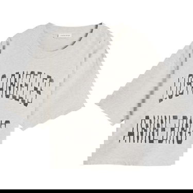 Crop top Anine Bing Anine Bing Johnny Cropped T-Shirt, Size Large Grå | A-08-11449-GRY1, 0