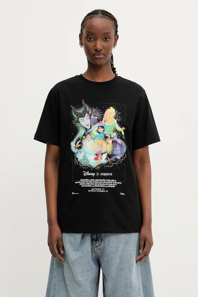 T-shirt Coperni Coperni x Disney Collector T-Shirt Sort | DJS03F5028C