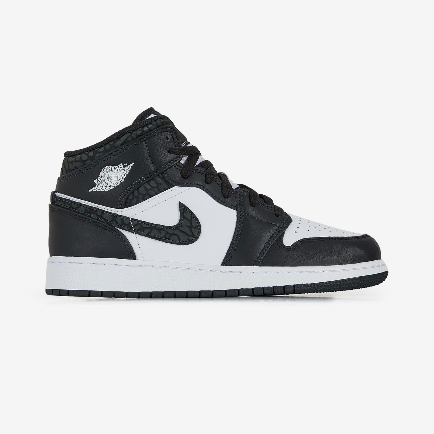 Sneakers og sko Jordan Air Jordan 1 Mid "Black Elephant" W Hvid | FB9909-001, 0