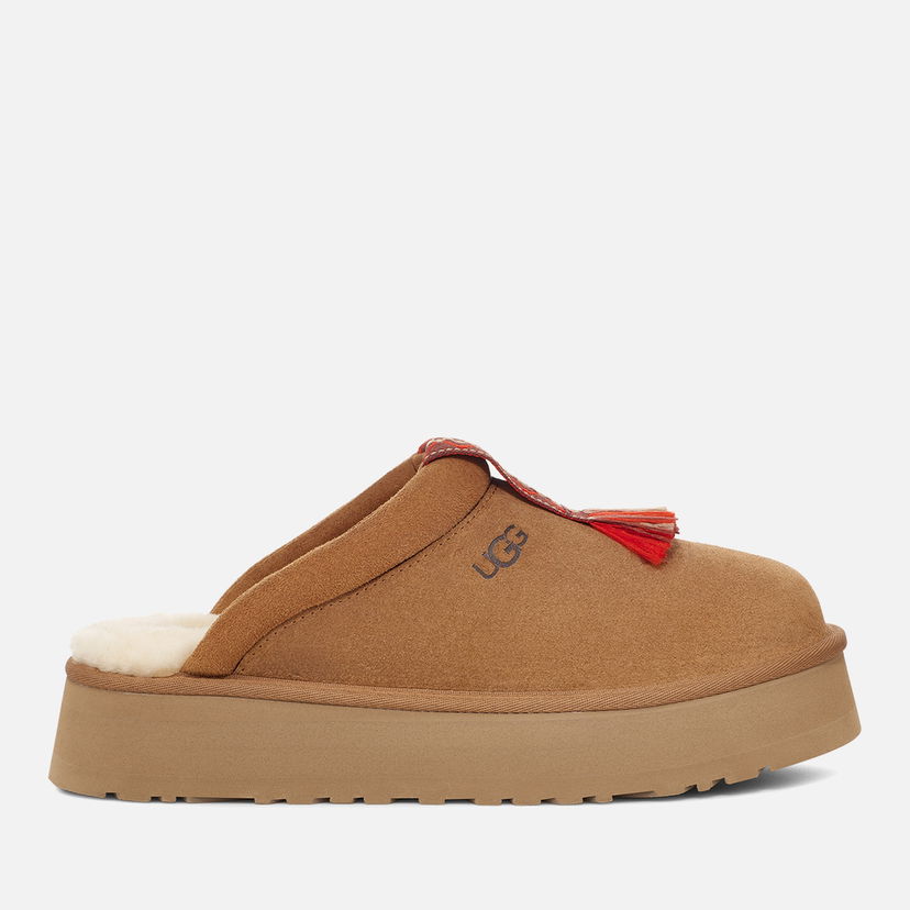 Sneakers og sko UGG Women's Tazzle Suede Slippers - Chestnut - Brun | 1152677-CHE