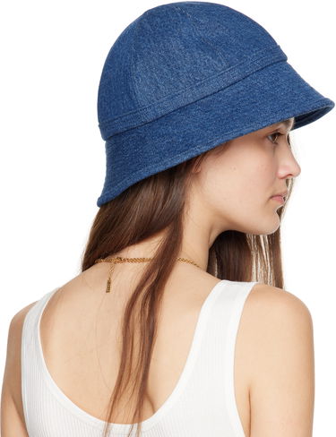Hat CHLOÉ Chloé 'The Chloé' Iconic Denim Bucket Hat Blå | CHC25SD020GDN, 2