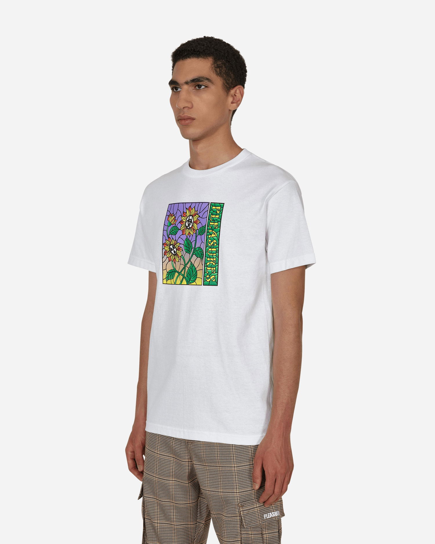 T-shirt Pleasures Glass T-Shirt Hvid | P22F060 WHITE, 1