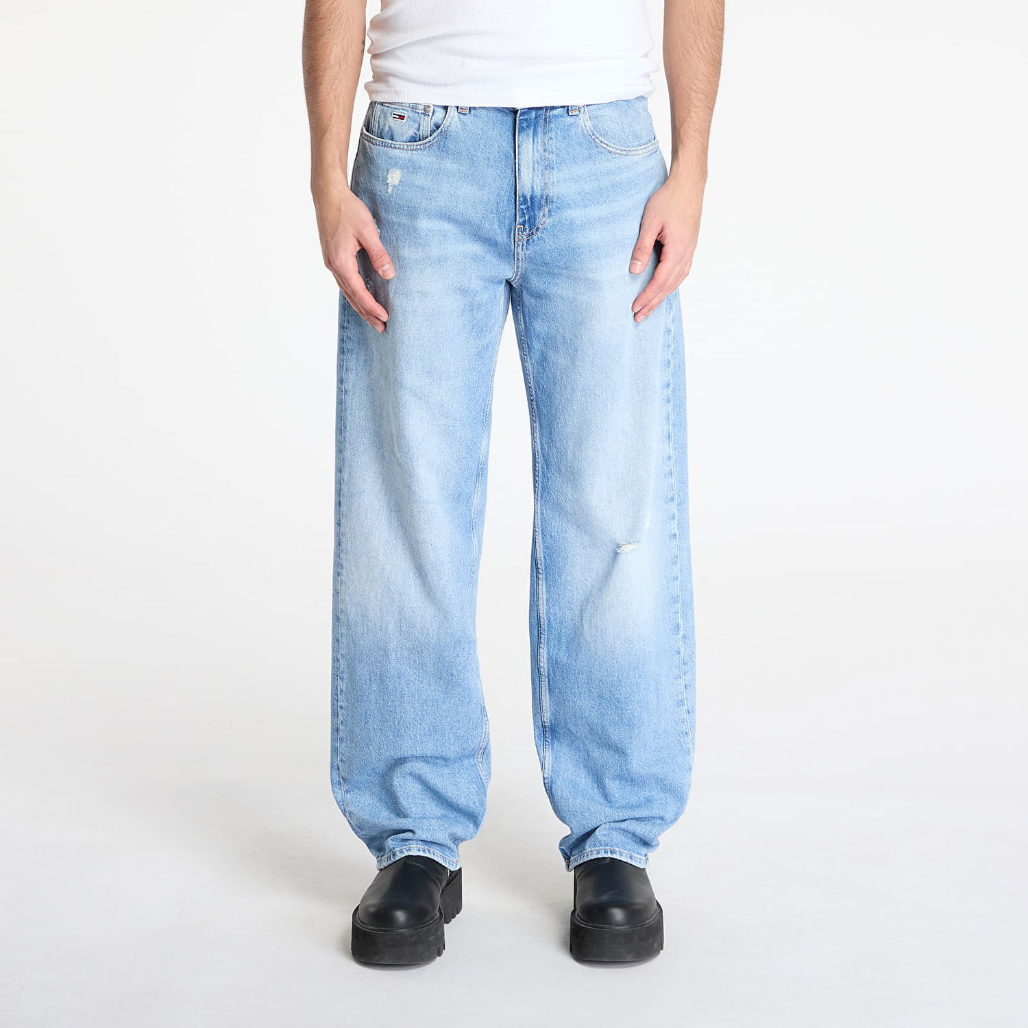Jeans Tommy Hilfiger Tommy Jeans Jaimie Relaxed Straight Jeans W36/L32 Blå | DM0DM21036 1AB, 0
