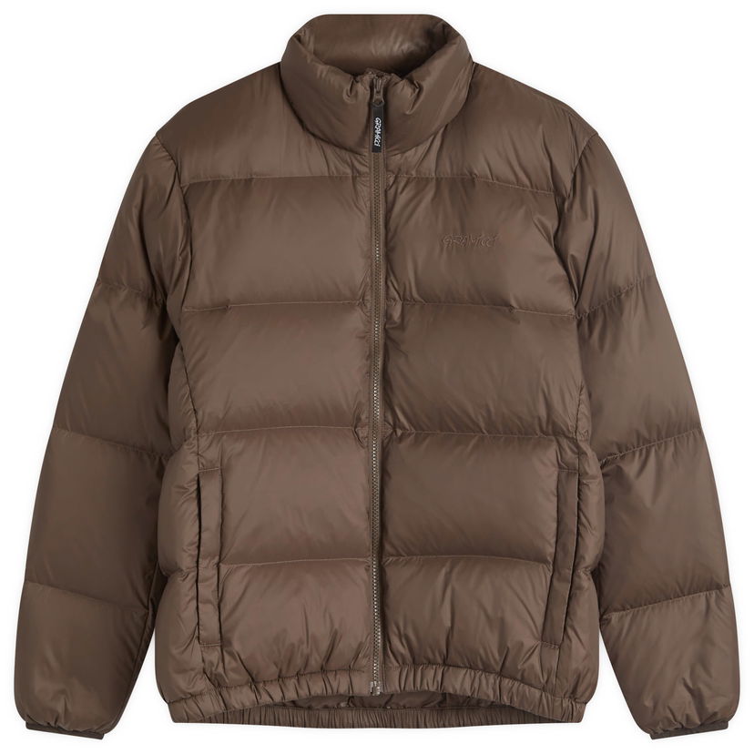 Puffer jakke GRAMICCI Down Puffer Jacket Brun | G2FU-J013-BRWN