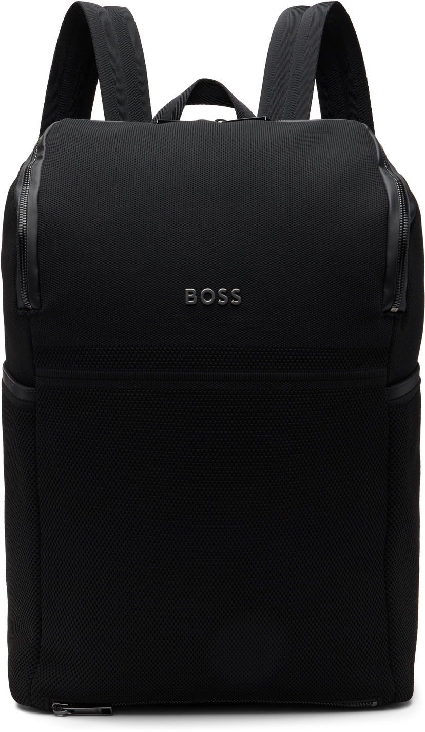 Rygsæk BOSS BOSS Logo Hardware Backpack Sort | 50548311