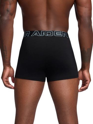 Boksere Under Armour Under Armour Performance Cotton Boxer Briefs 3-Pack Sort | 1383891-003, 2