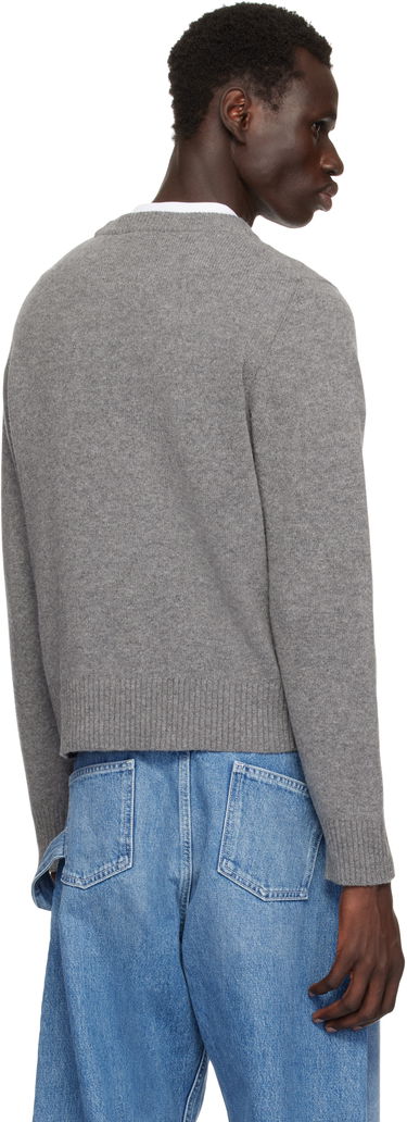 Sweater GANNI Wool Vest Frost Gray Grå | K2308-523, 2
