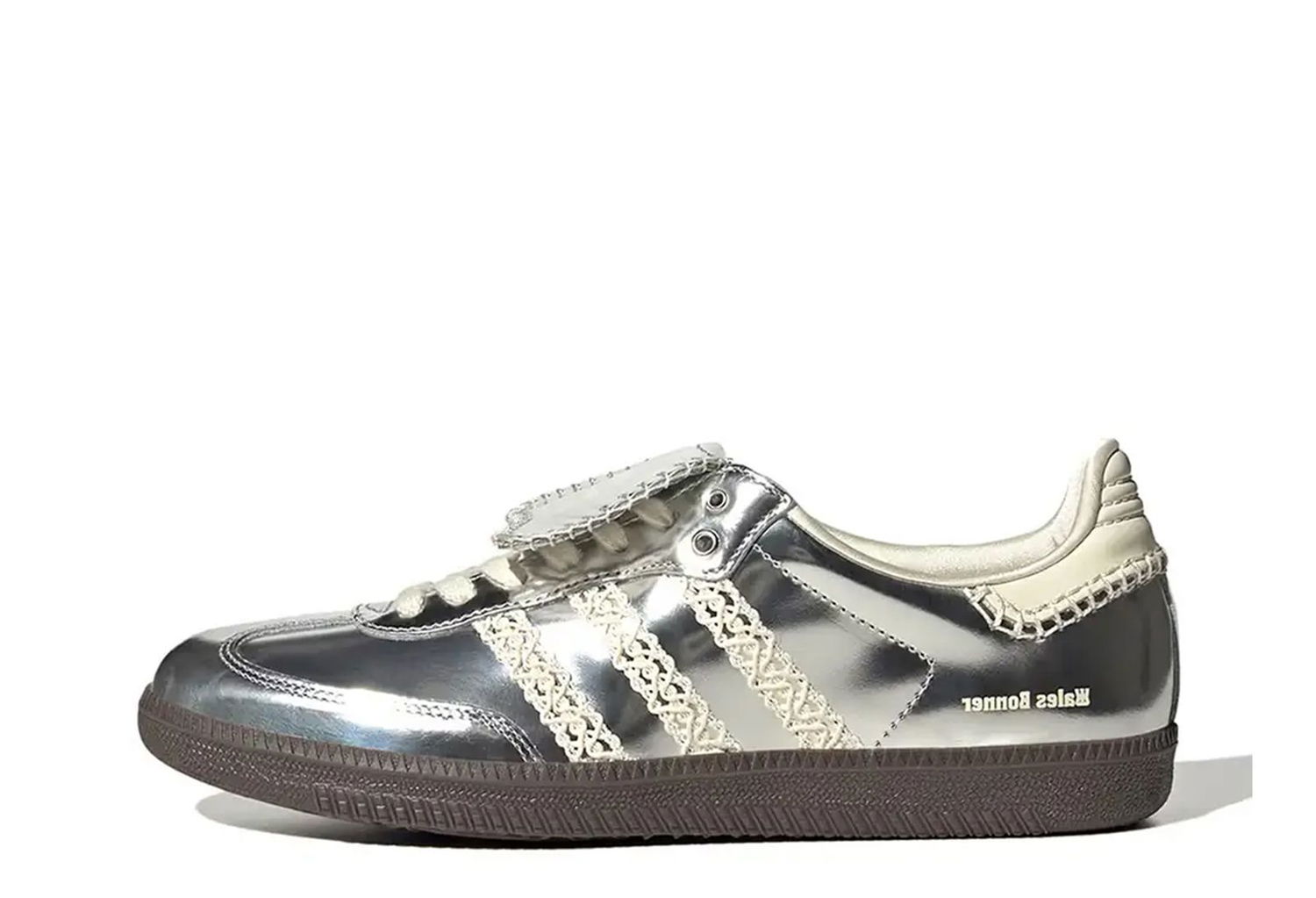 Sneakers og sko adidas Originals Wales Bonner x Samba "Metallic Silver" Metalisk | IG8181, 0
