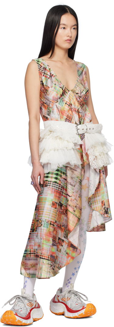 Kjole Collina Strada Collina Strada Tulip Midi Dress Flerfarvet | XX4031, 4