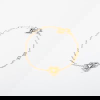 Beloved Pave Heart Bracelet