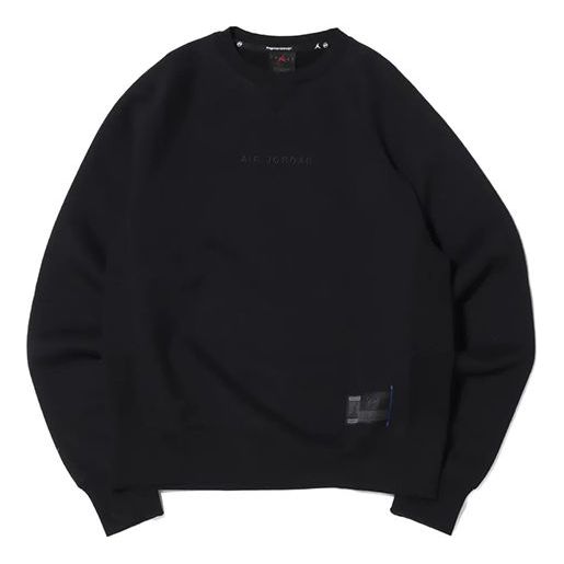 Sweater Jordan Fragment Design x Jordan Crewneck Sweatshirt Sort | DA2990-010