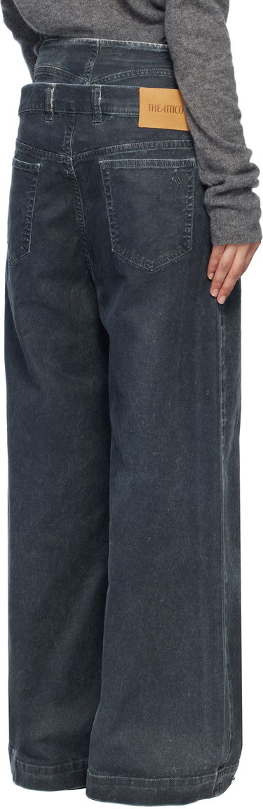Jeans The Attico The Attico Long Wide-Leg Jeans Blå | 250WCP00190 DDD100AA, 2