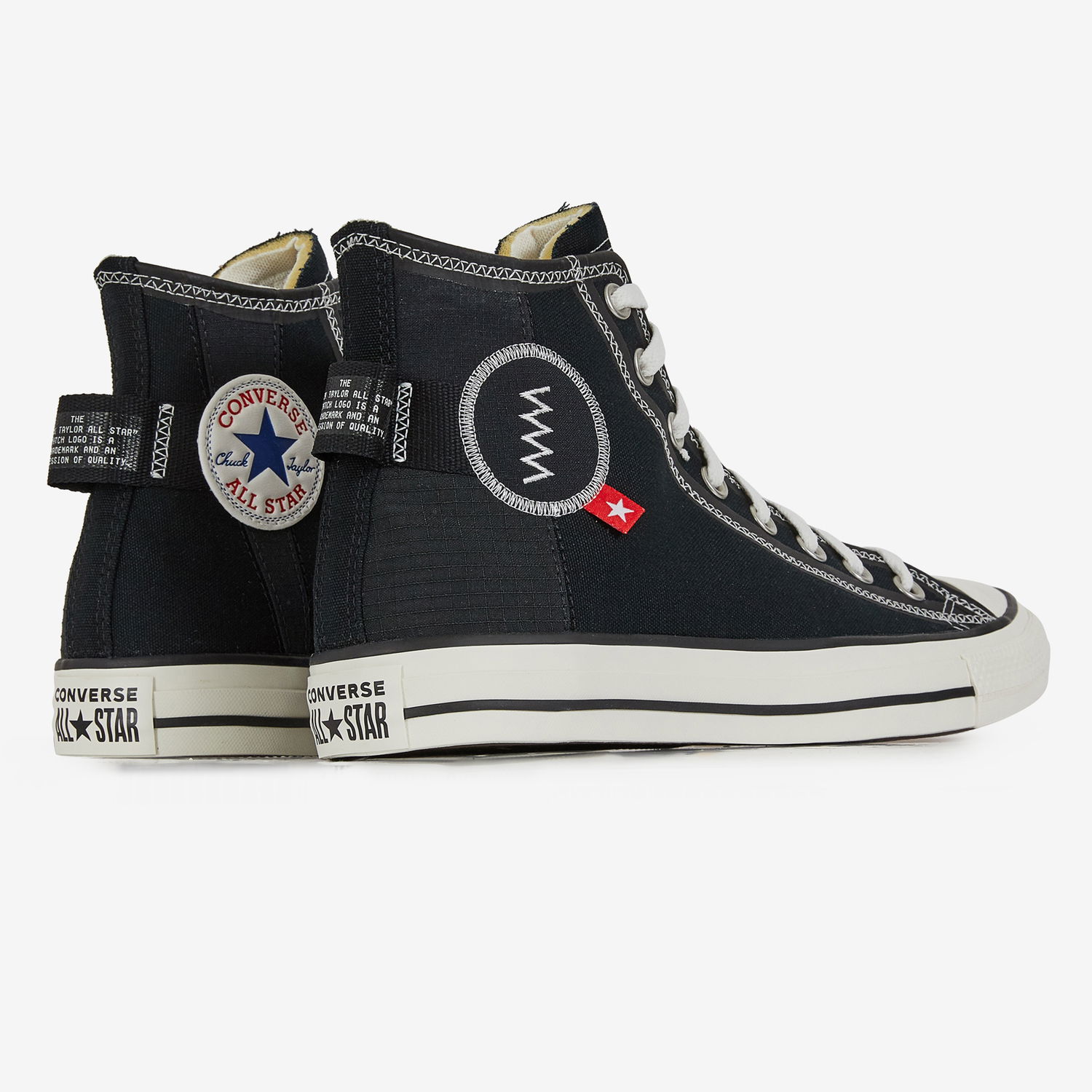 Sneakers og sko Converse Chuck Taylor All Star Hi Future Utility Sort | A06105C, 1